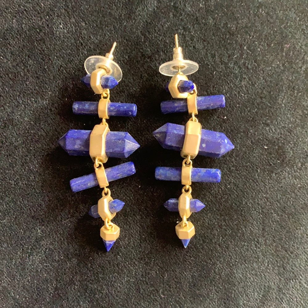 SAMPLE SALE Kendra Scott Lapis earrings